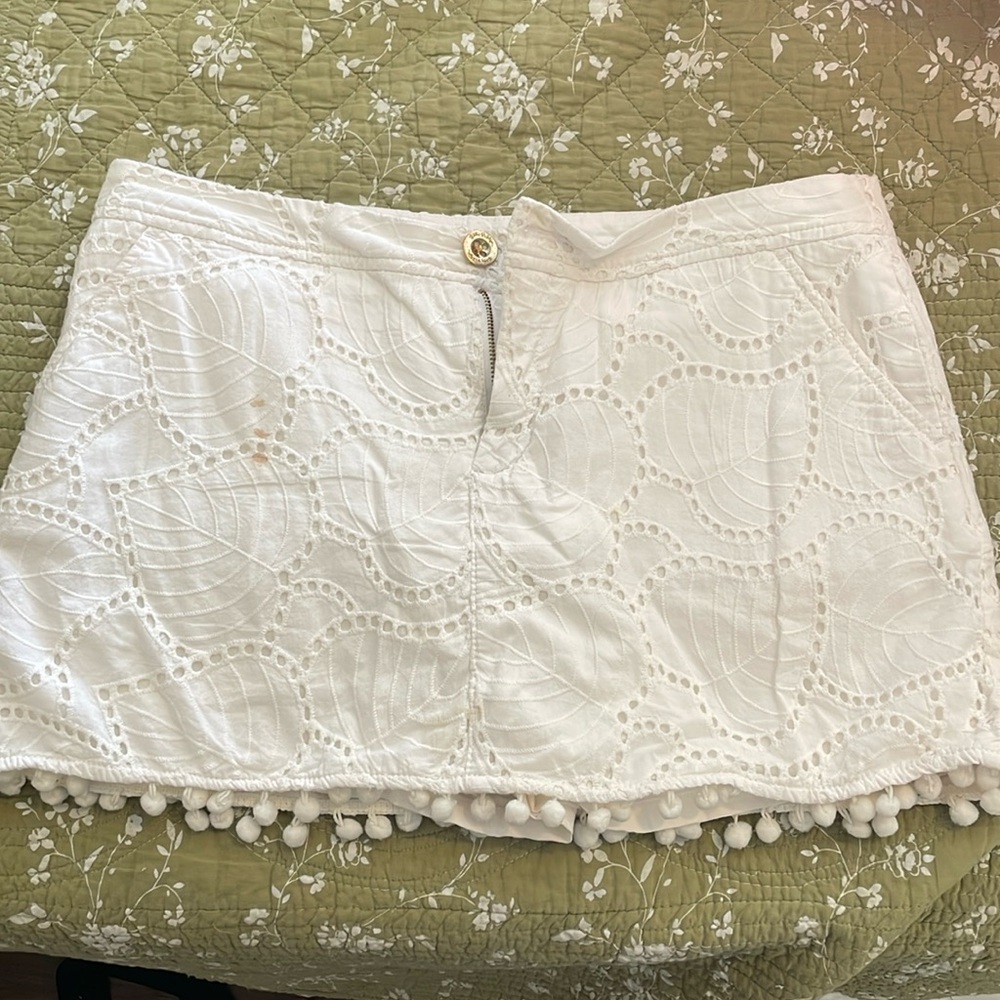 Lilly Pulitzer White Skort